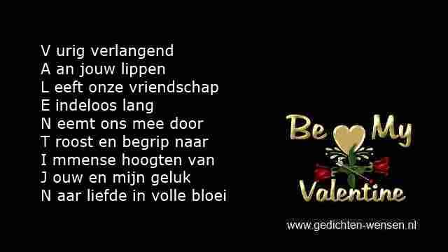 gedichten valentijn nederlands